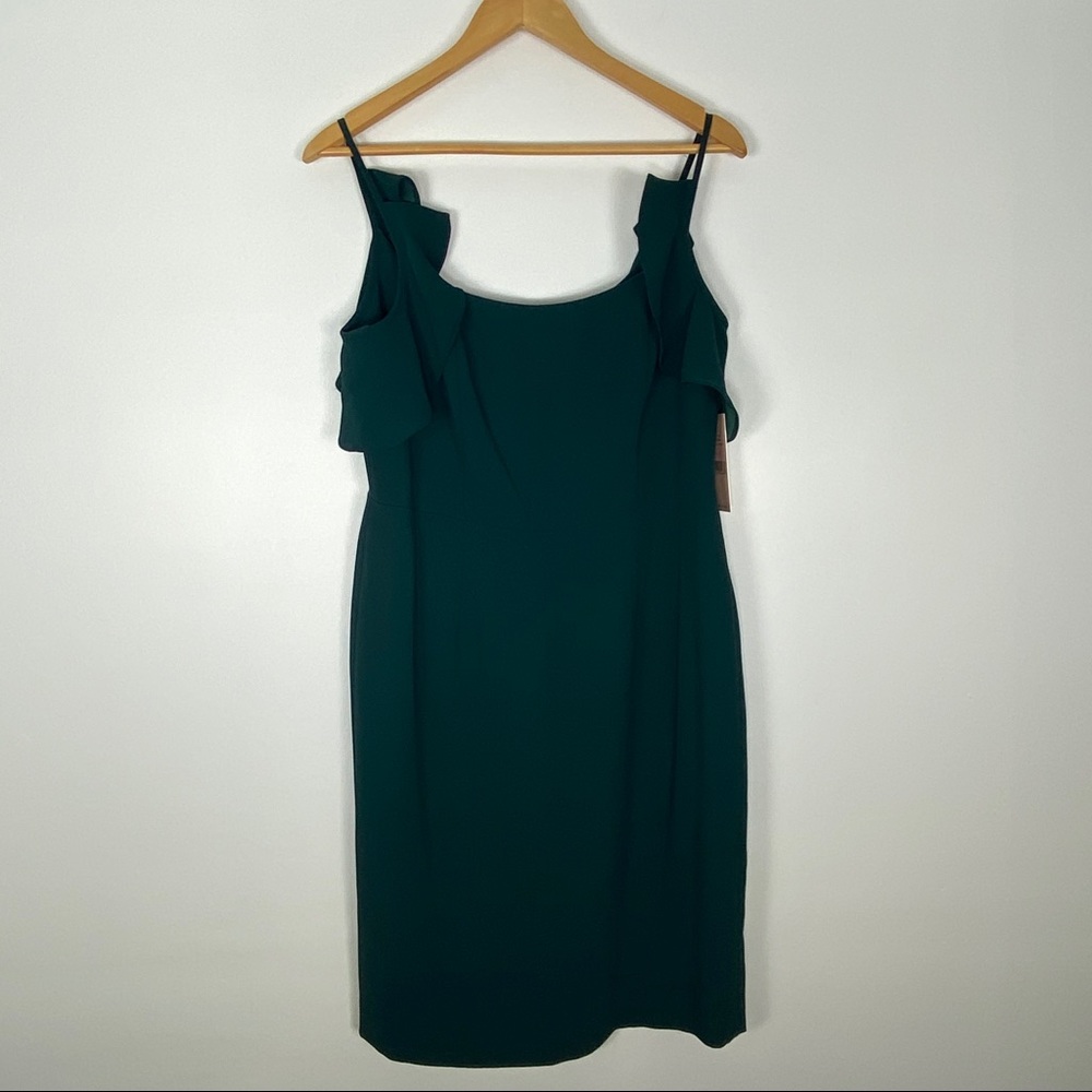 Nanette Lepore evergreen dress size 10 - Picture 4 of 11